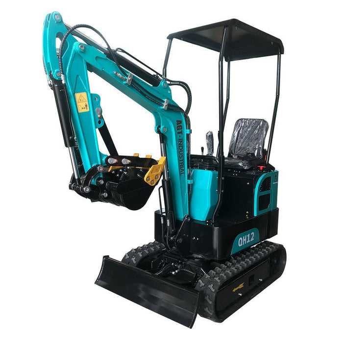 1 ton 13.5 HP B&S Mini & Small Excavator, Gasoline For Sale | AGT QH12.