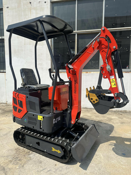 2024 Latest Product 13.5 HP B&S Mini & Small Excavator, Gasoline For Sale| AGT-DJ14.