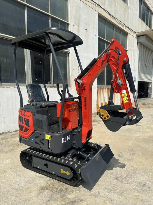 2024 Latest Product 13.5 HP B&S Mini & Small Excavator, Gasoline For Sale| AGT-DJ14.