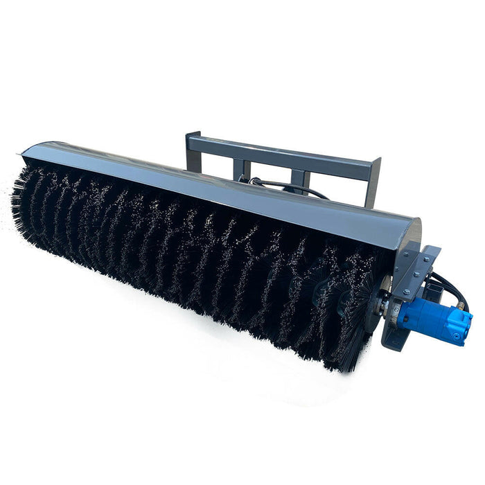 72"  Skid Steer Broom Sweeper attachment, 16-21 gpm | AGT-SSAB72.