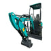 2024 RATO 1 Ton Mini Small Excavator, With Hydraulic Thumb,Gasoline For Sale | AGT-KH16R.