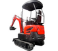 2024 Latest AGT Kubota 1.4 ton Mini & Small Excavator, Side Swing Diesel For Sale | AGT-NT18.