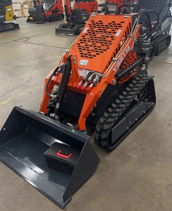 2023 AGT YSRT14 Stand-On Skid Steer Track Loader Crawler Aux Hyd| YSRT-14.